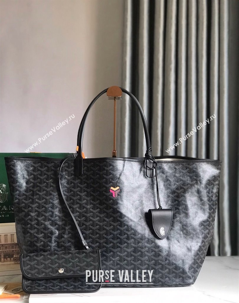 Goyard Saint Louis GM Tote Bag Black 020146L (YY-240418050)