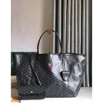 Goyard Saint Louis GM Tote Bag Black 2024 020144 (nana-240713046)