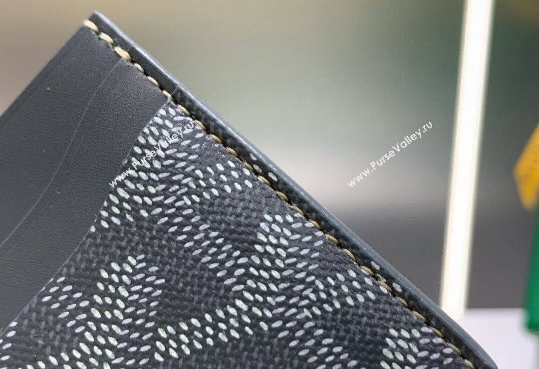 Goyard Saint-Sulpice Card Case Wallet Grey 2024 8501 (ZHANG-240418035)