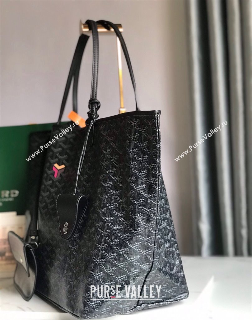 Goyard Saint Louis GM Tote Bag Black 020146L (YY-240418050)