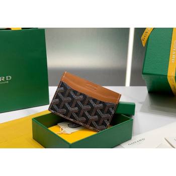Goyard Saint-Sulpice Card Case Wallet Brown 2024 8501 (ZHANG-240418036)