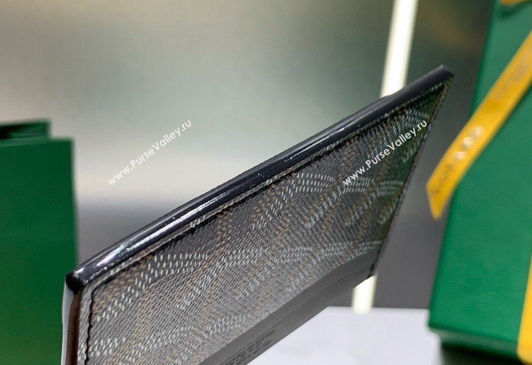 Goyard Saint-Sulpice Card Case Wallet Black 2024 8501 (ZHANG-240418037)
