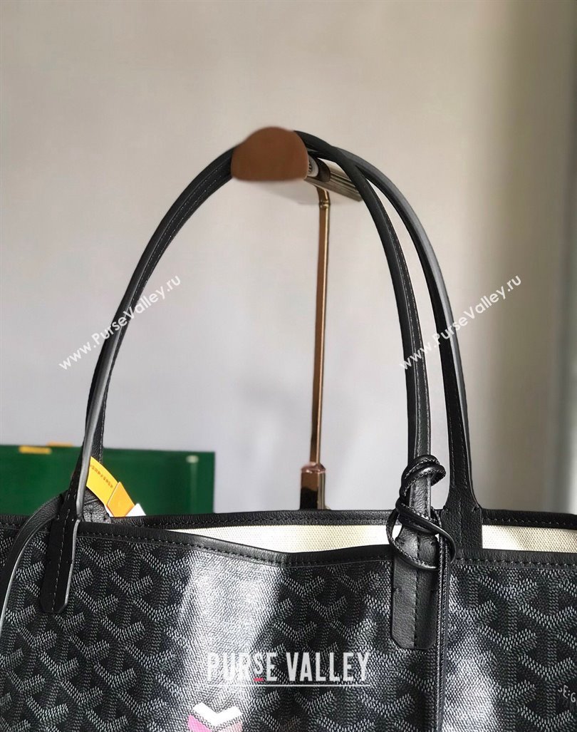 Goyard Saint Louis GM Tote Bag Black 020146L (YY-240418050)