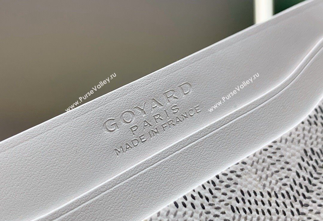 Goyard Saint-Sulpice Card Case Wallet White 2024 8501 (ZHANG-240418044)