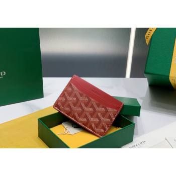 Goyard Saint-Sulpice Card Case Wallet Red 2024 8501 (ZHANG-240418045)