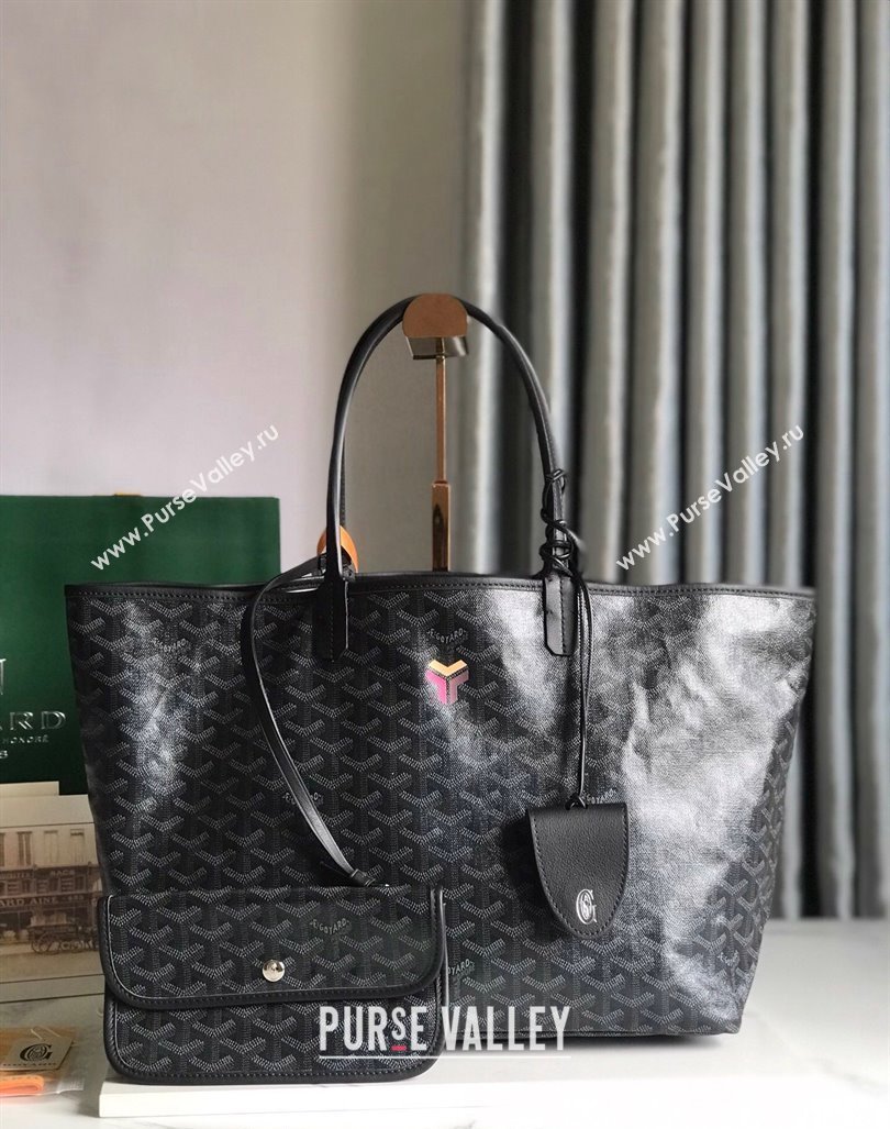 Goyard Saint Louis PM Tote Bag Black 020146M (YY-240418051)