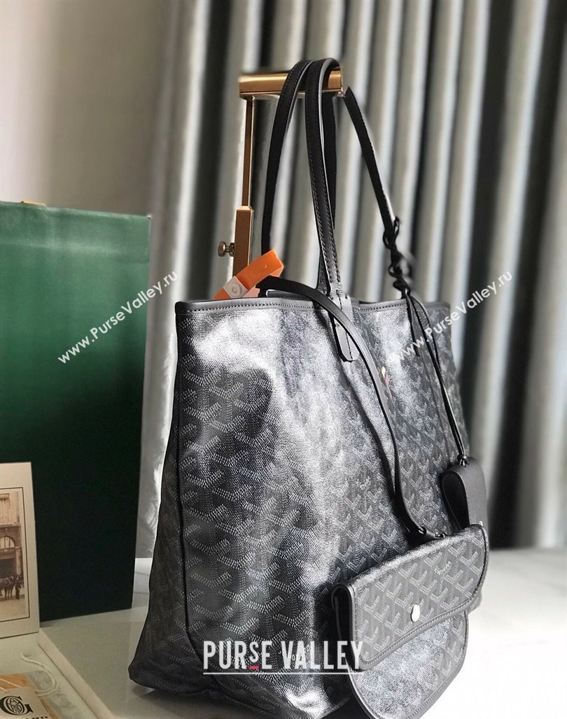 Goyard Saint Louis PM Tote Bag Black 2024 020184 (nana-240713041)