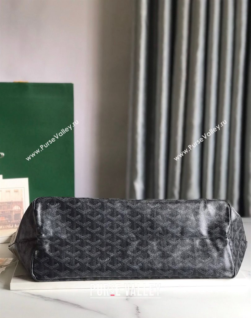 Goyard Saint Louis PM Tote Bag Black 2024 020184 (nana-240713041)