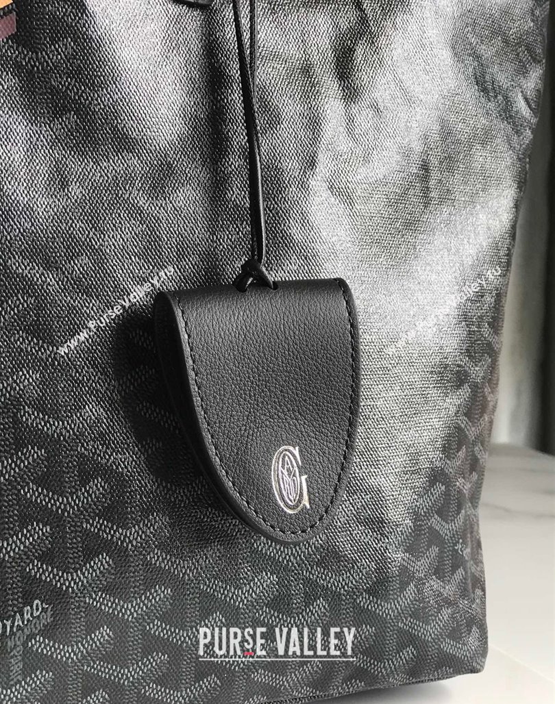 Goyard Saint Louis PM Tote Bag Black 2024 020184 (nana-240713041)