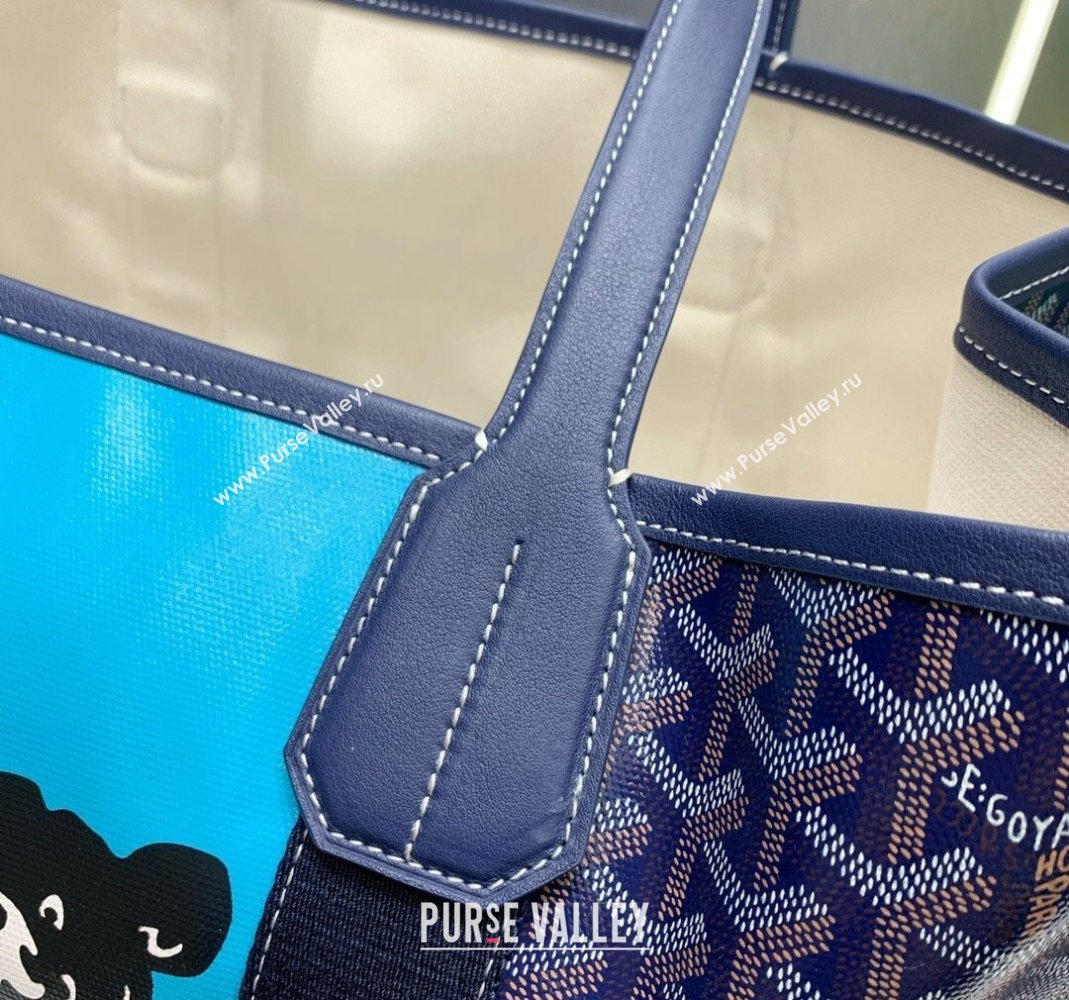 Goyard Villette Tote Bag with Bulldog Sky Blue 2024 020197 (ZHANG-240418003)