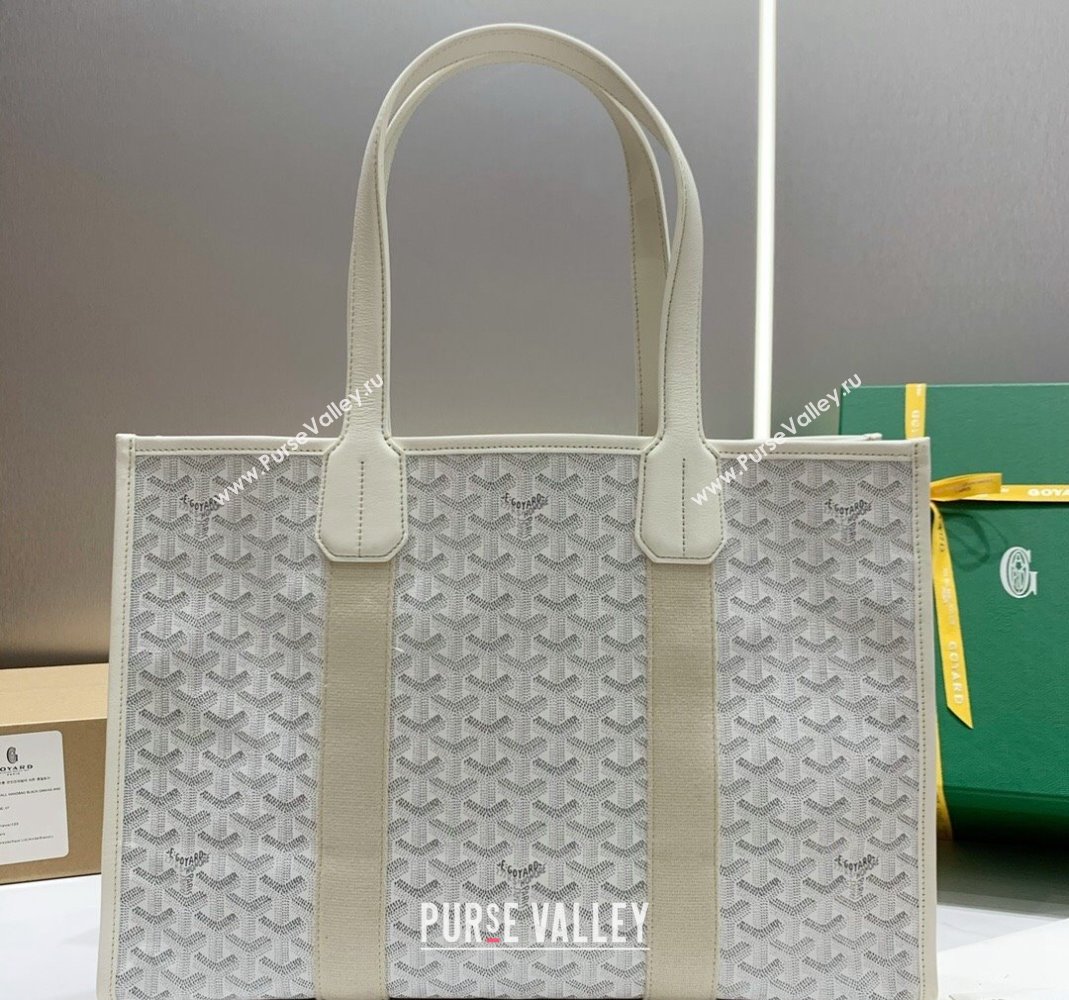 Goyard Villette Tote Bag with Bulldog White 2024 020197 (ZHANG-240418004)