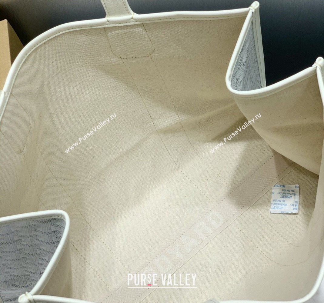 Goyard Villette Tote Bag with Bulldog White 2024 020197 (ZHANG-240418004)