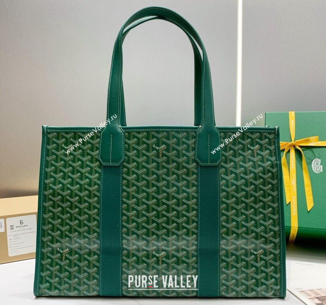 Goyard Villette Tote Bag with Bulldog Green 2024 020197 (ZHANG-240418005)