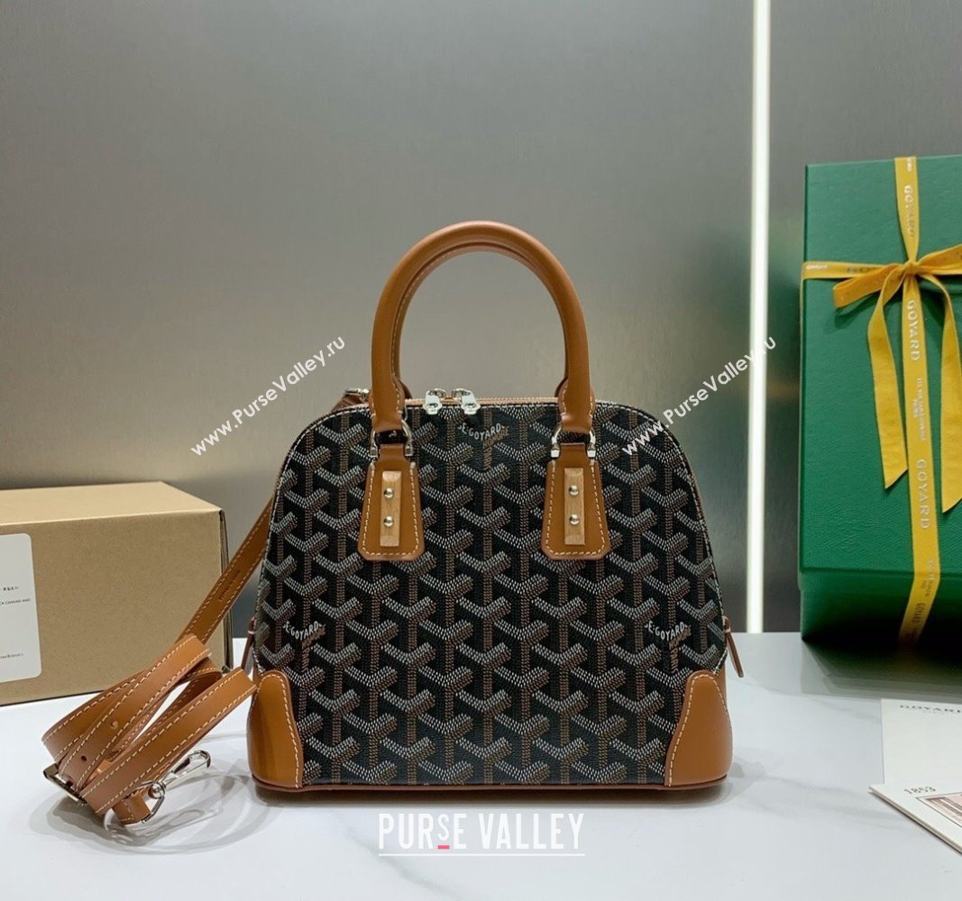 Goyard Vendôme PM Top Handle bag Brown 2024 020206 (ZHANG-240527048)