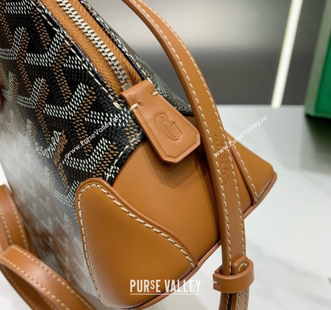 Goyard Vendôme PM Top Handle bag Brown 2024 020206 (ZHANG-240527048)