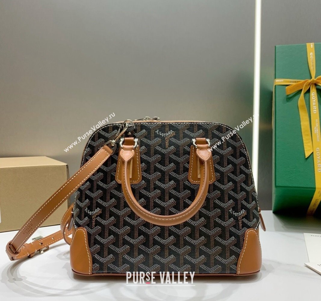 Goyard Vendôme PM Top Handle bag Brown 2024 020206 (ZHANG-240527048)