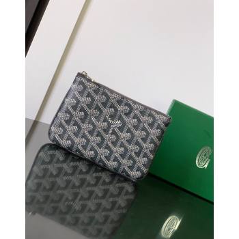 Goyard Senat Mini Pouch Grey 2024 1061XS (ZHANG-240527053)