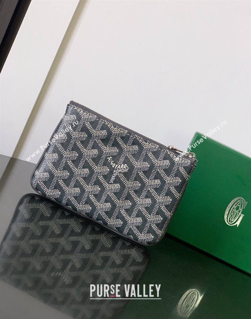 Goyard Senat Mini Pouch Grey 2024 1061XS (ZHANG-240527053)