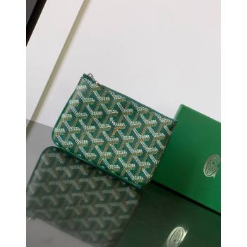 Goyard Senat Mini Pouch Green 2024 1061XS (ZHANG-240527054)