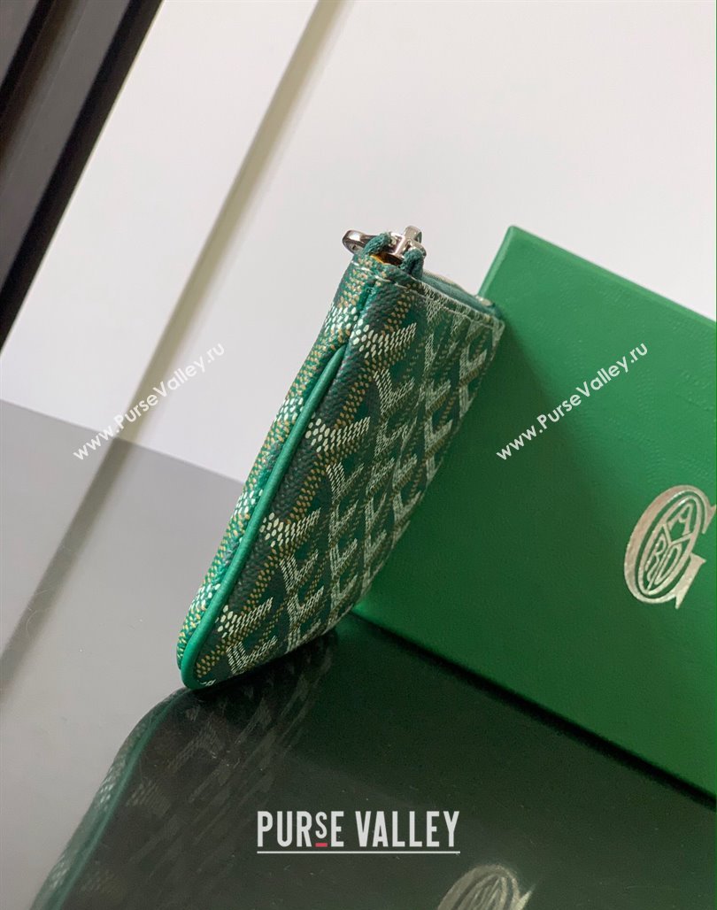 Goyard Senat Mini Pouch Green 2024 1061XS (ZHANG-240527054)