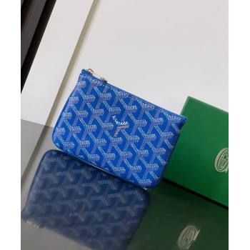 Goyard Senat Mini Pouch Sky Blue 2024 1061XS (ZHANG-240527055)