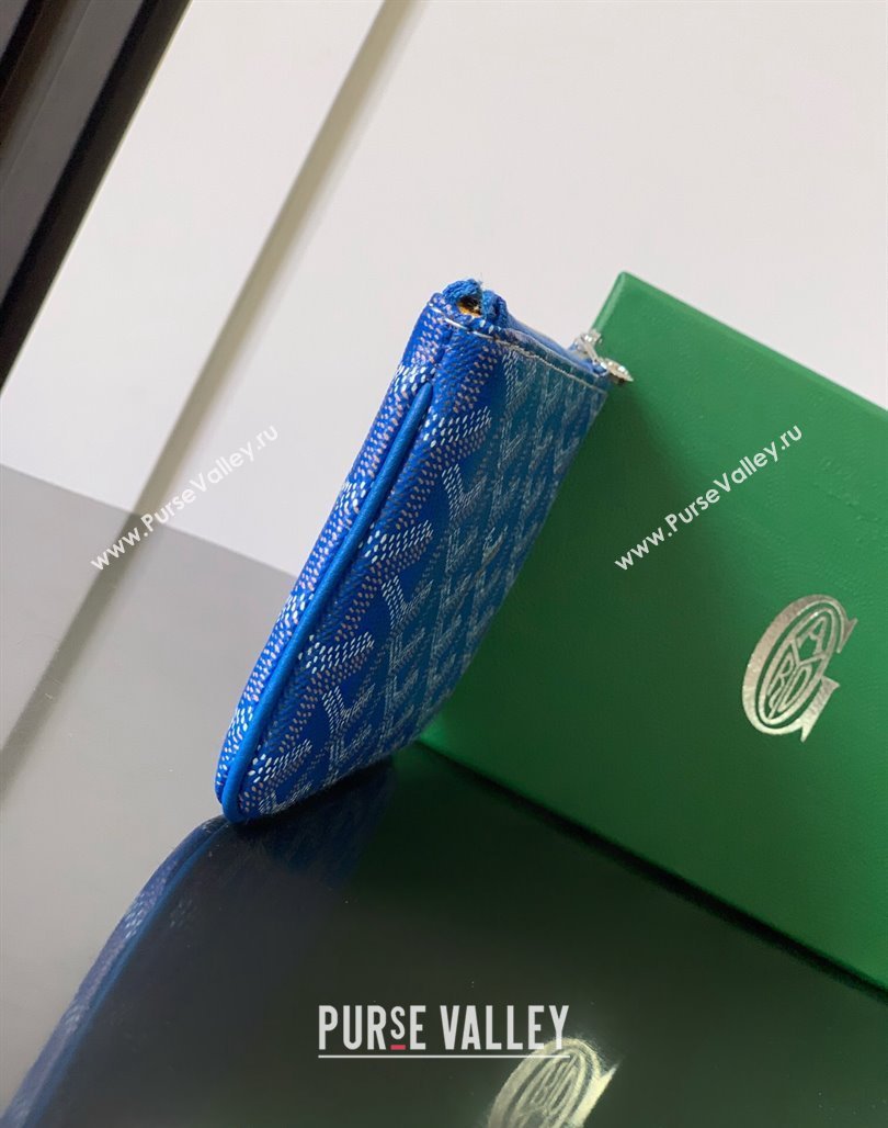 Goyard Senat Mini Pouch Sky Blue 2024 1061XS (ZHANG-240527055)