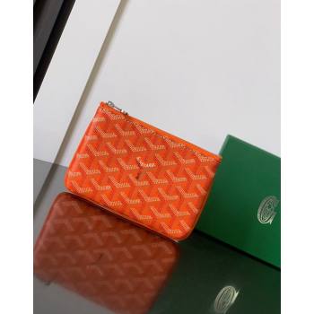 Goyard Senat Mini Pouch Orange 2024 1061XS (ZHANG-240527058)