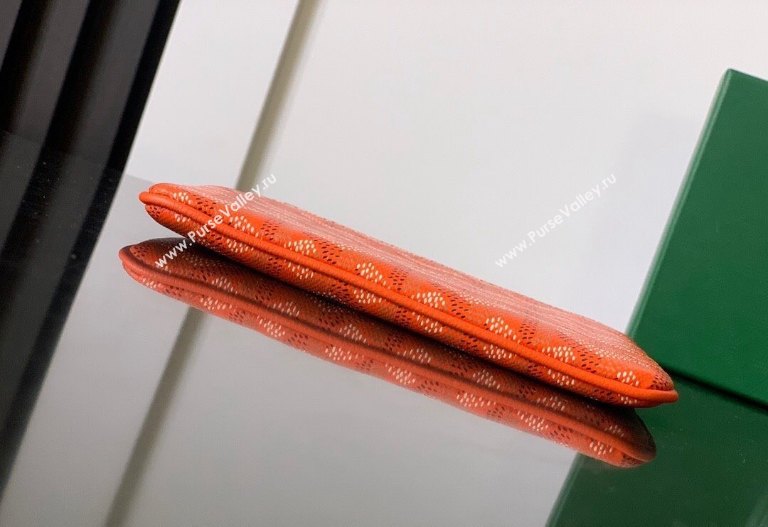 Goyard Senat Mini Pouch Orange 2024 1061XS (ZHANG-240527058)