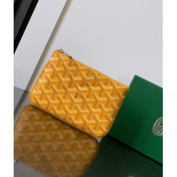 Goyard Senat Mini Pouch Yellow 2024 1061XS (ZHANG-240527059)