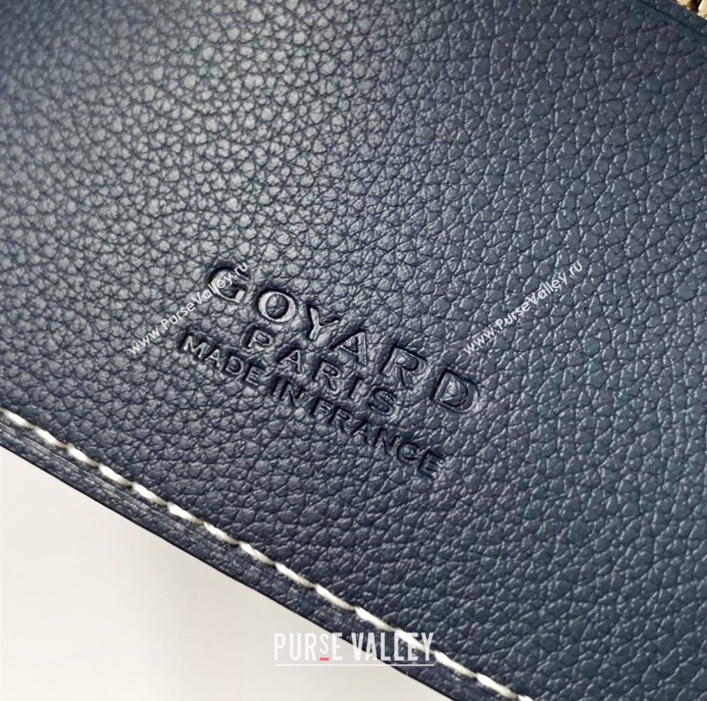 Goyard Senat Mini Pouch Navy Blue 2024 1061XS (ZHANG-240527060)