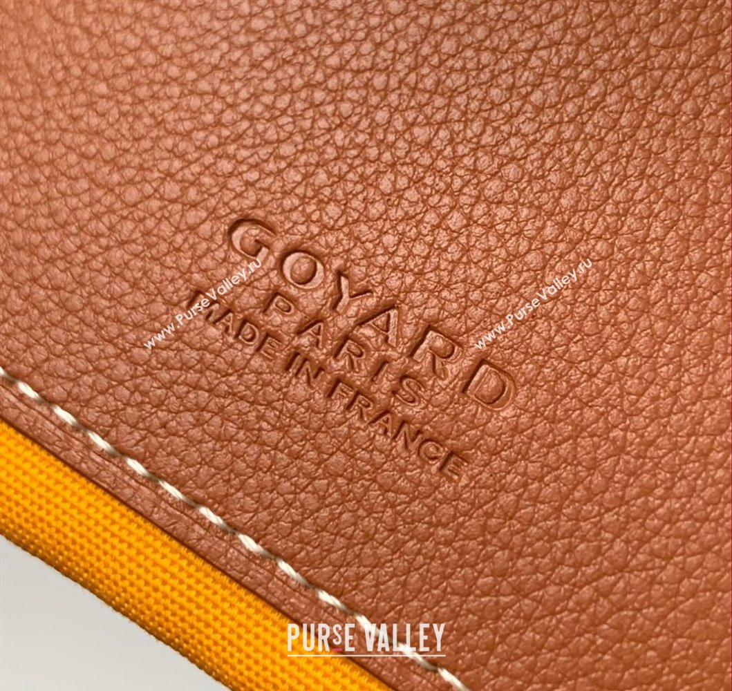 Goyard Senat Mini Pouch Brown 2024 1061XS (ZHANG-240527061)