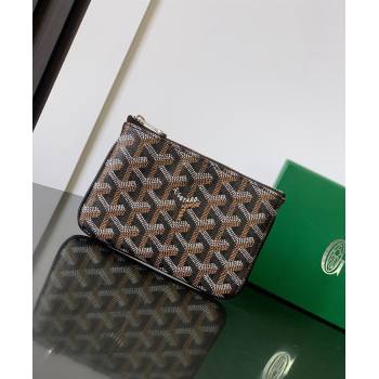 Goyard Senat Mini Pouch Black 2024 1061XS (ZHANG-240527062)