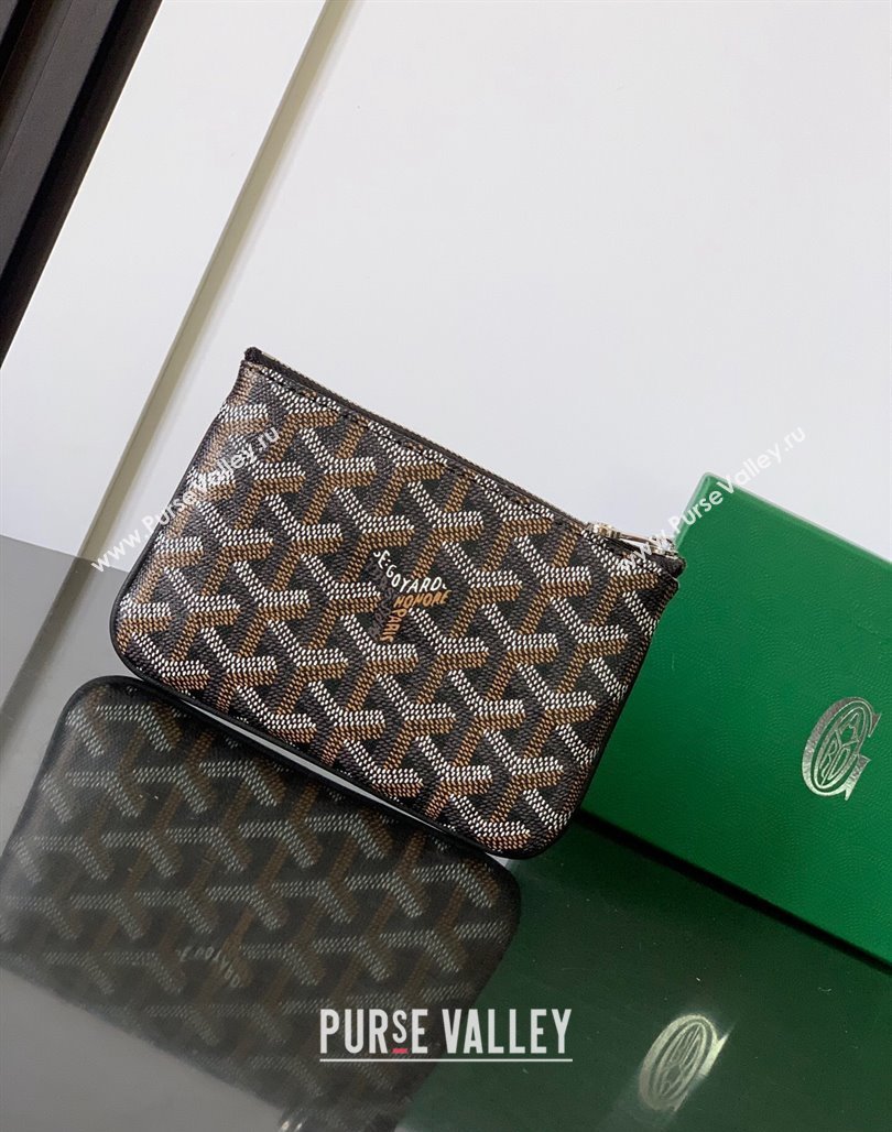 Goyard Senat Mini Pouch Black 2024 1061XS (ZHANG-240527062)