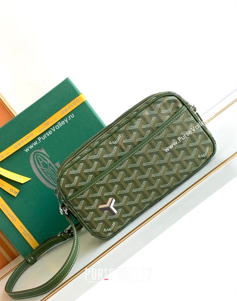 Goyard Cap-Vert PM Camera Bag Avocado Green 2022 8018 (ZHANG-240527051)