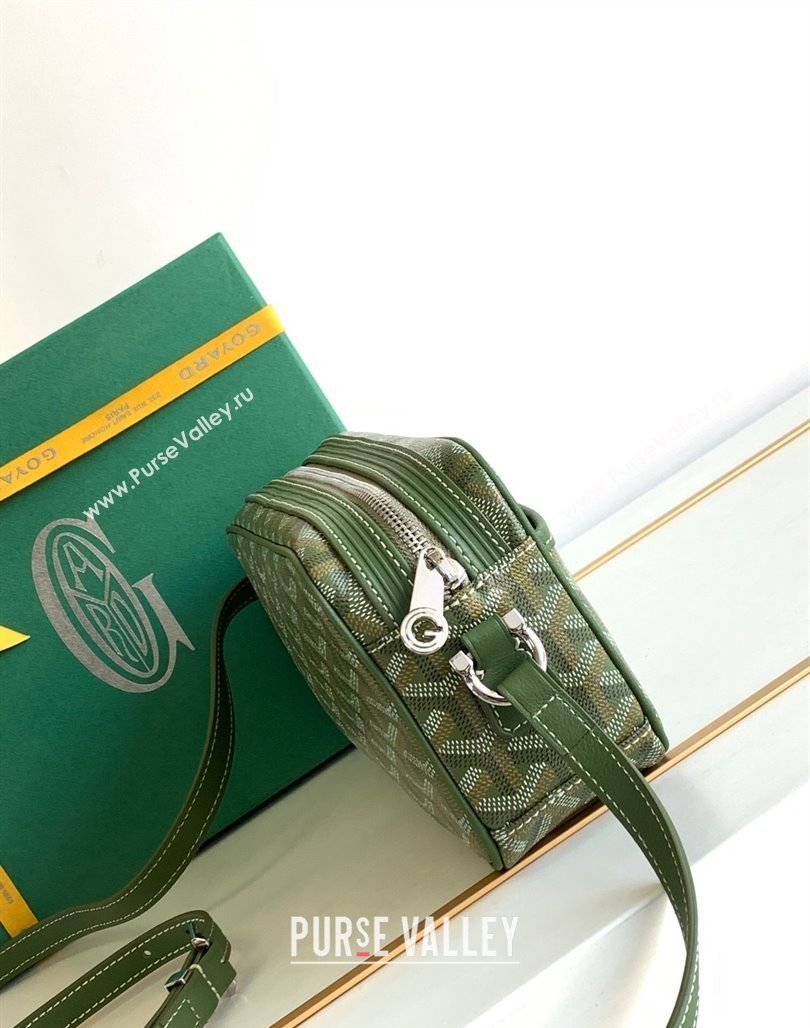 Goyard Cap-Vert PM Camera Bag Avocado Green 2022 8018 (ZHANG-240527051)