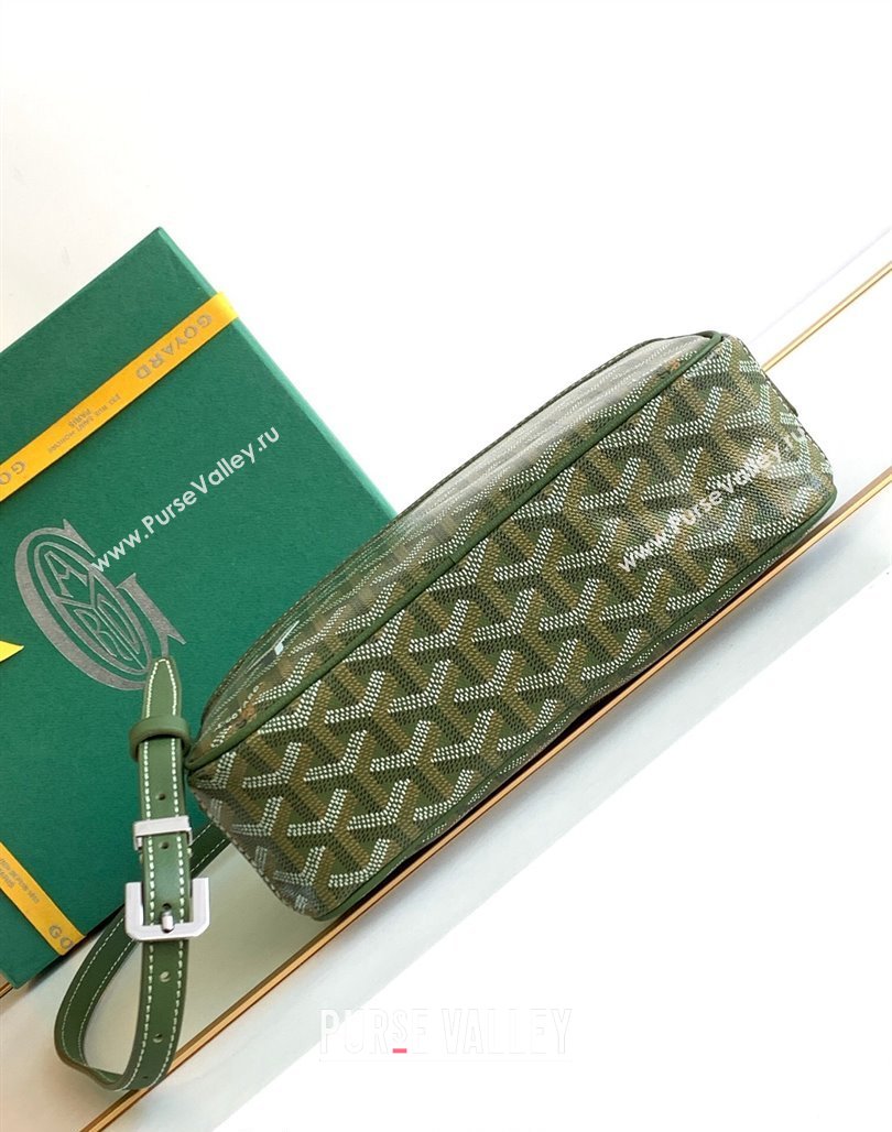 Goyard Cap-Vert PM Camera Bag Avocado Green 2022 8018 (ZHANG-240527051)