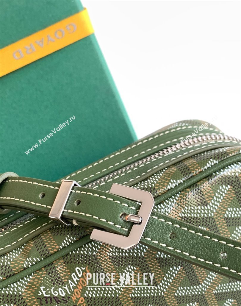 Goyard Cap-Vert PM Camera Bag Avocado Green 2022 8018 (ZHANG-240527051)