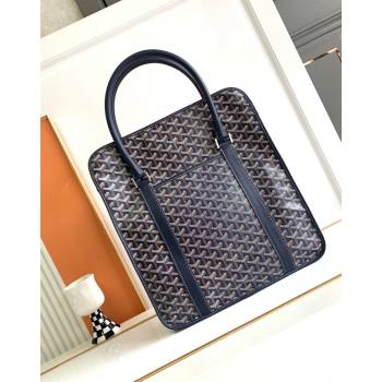 Goyard Bourgogne Briefcase Top Handle bag Navy Blue 2024 8825 (ZHANG-240527065)