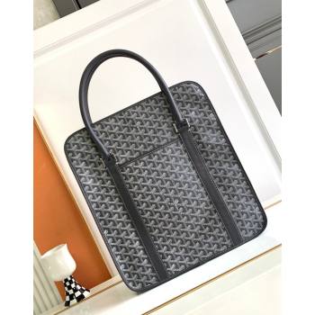 Goyard Bourgogne Briefcase Top Handle bag Grey 2024 8825 (ZHANG-240527066)