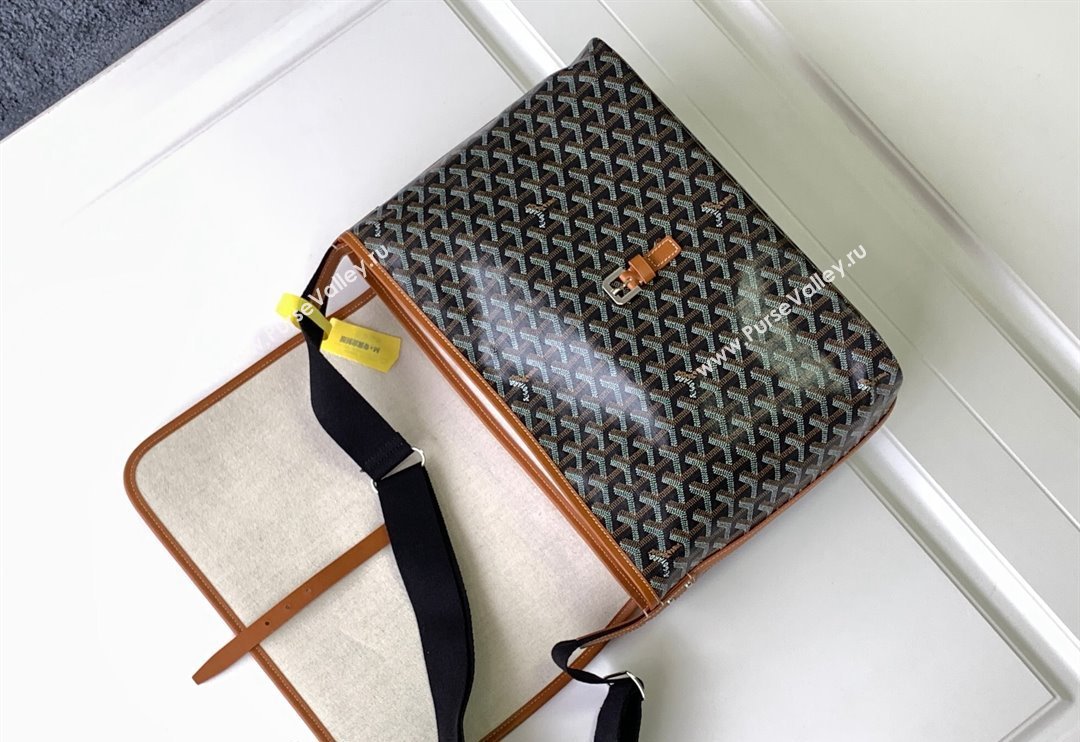 Goyard Capetien MM Messenger Bag Brown 2024 8130 (ZHANG-240527072)