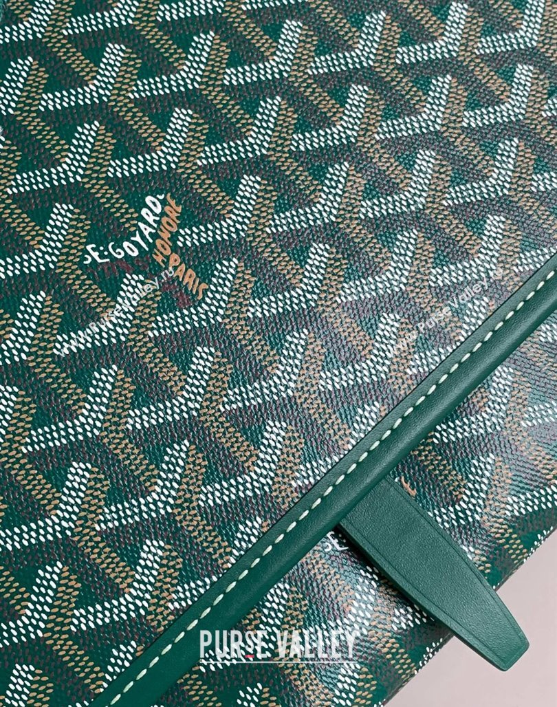 Goyard Capetien MM Messenger Bag Green 2024 8130 (ZHANG-240527071)