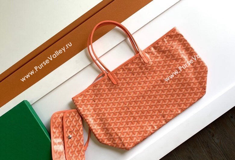 Goyard Saint Louis PM Tote Bag Coral 2024 020146M (ZHANG-240621048)