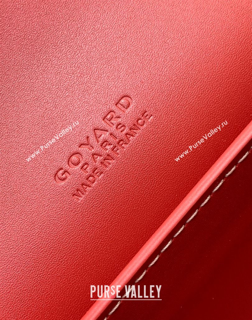 Goyard Duchess Marie-Caroline Chain Bag Red 2024 8216 (ZHANG-240621061)