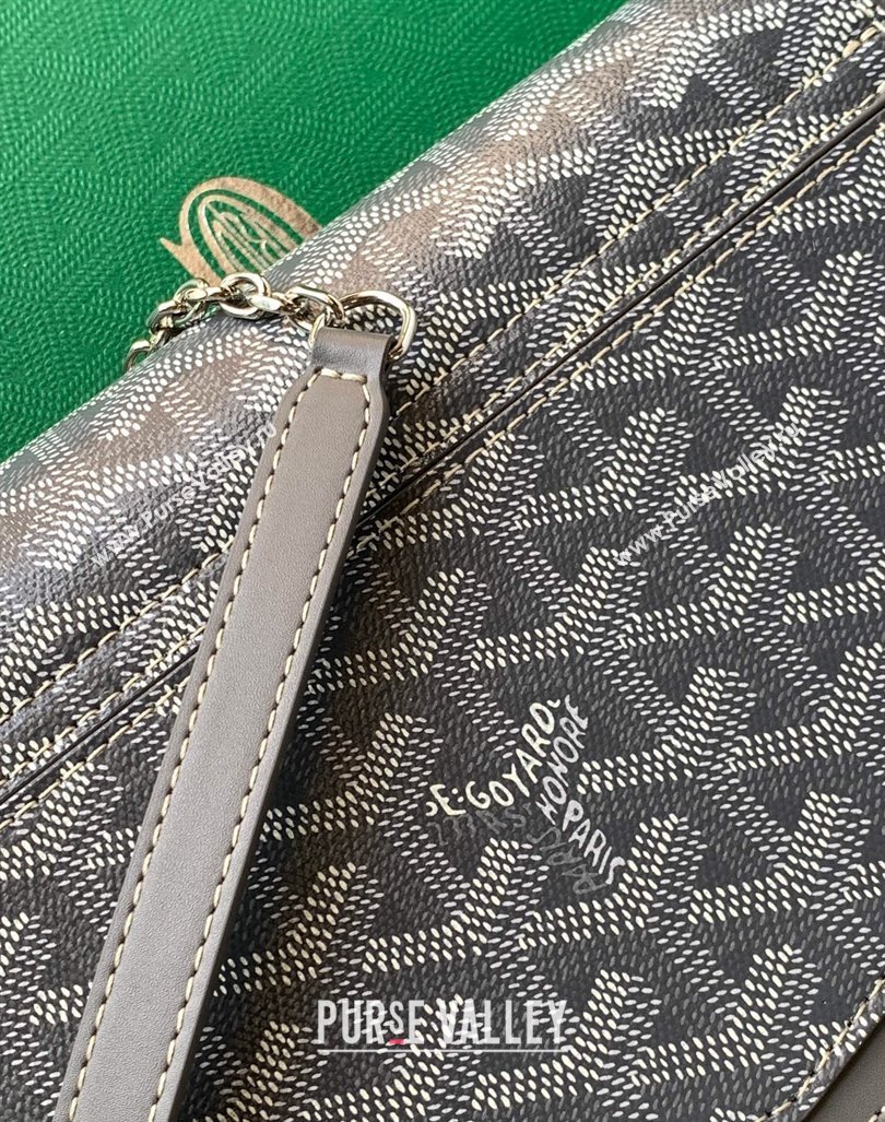 Goyard Duchess Marie-Caroline Chain Bag Grey 2024 8216 (ZHANG-240621062)