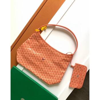 Goyard Boheme Heart Hobo Bag Coral 2024 020233 (ZHANG-240621050)