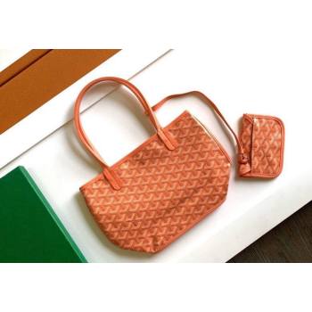 Goyard Anjou Mini Tote Bag Coral 2024 2321 (ZHANG-240621047)