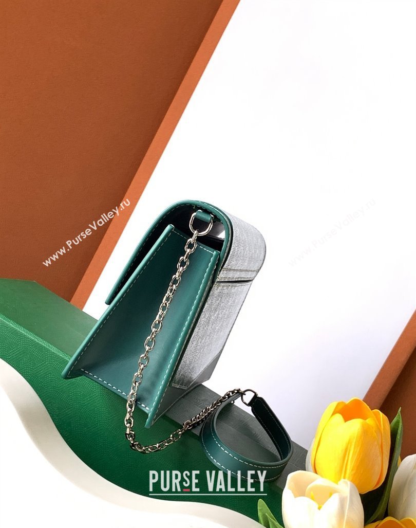 Goyard Duchess Marie-Caroline Chain Bag Green 2024 8216 (ZHANG-240621054)