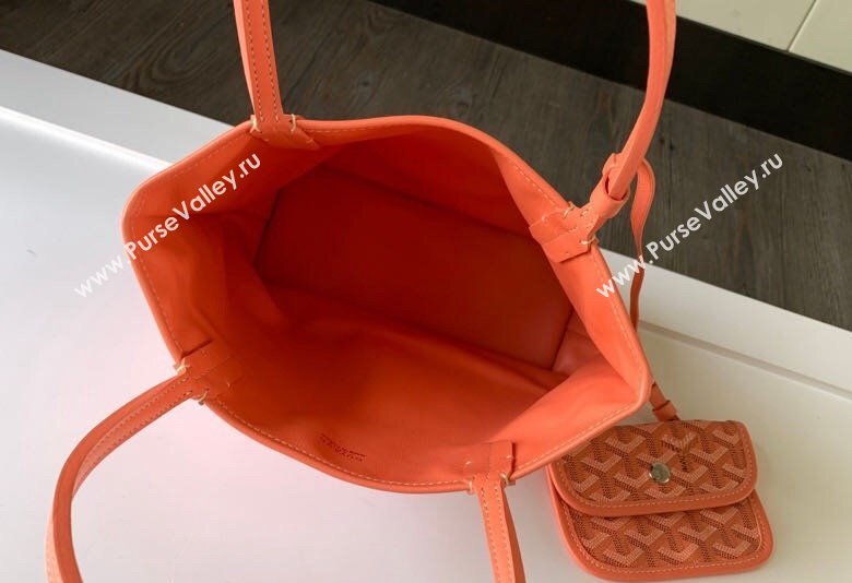 Goyard Anjou Mini Tote Bag Coral 2024 2321 (ZHANG-240621047)