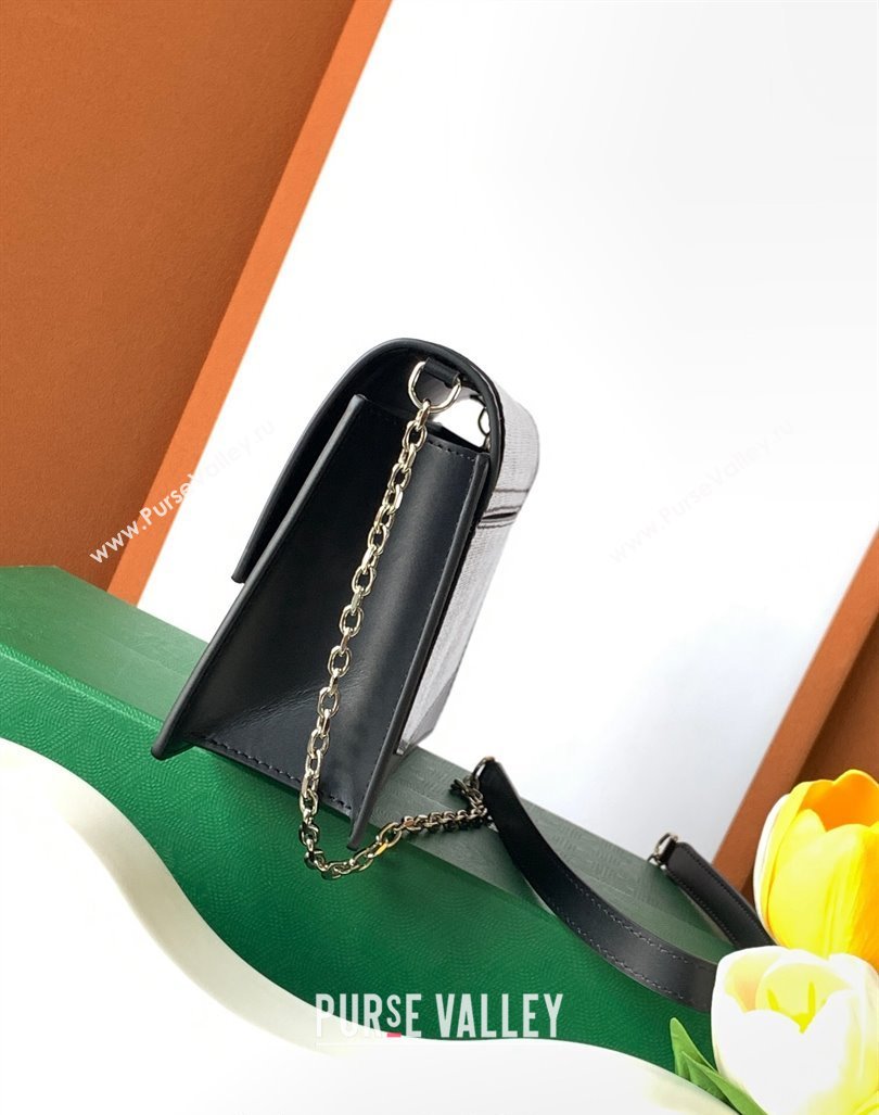 Goyard Duchess Marie-Caroline Chain Bag Black 2024 8216 (ZHANG-240621056)