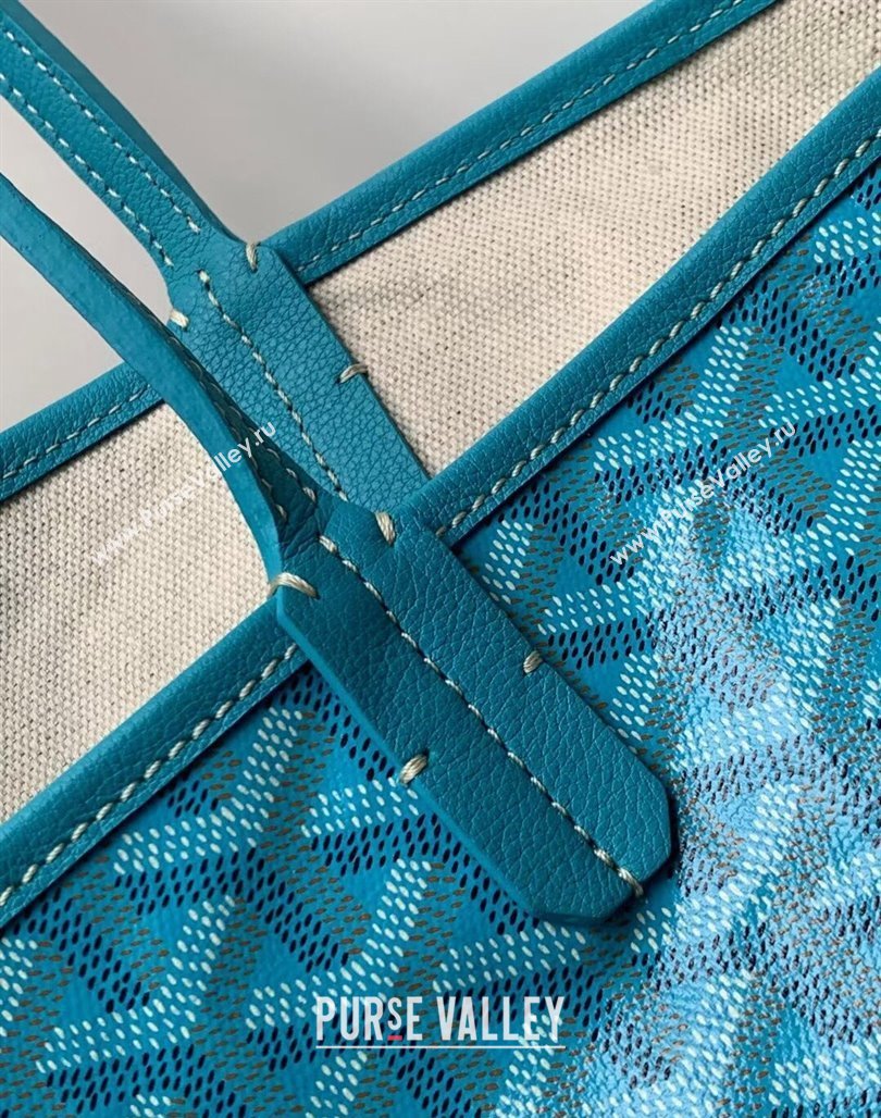 Goyard Saint Louis GM Tote Bag Turquoise Blue 2024 020144 (ZHANG-240713052)